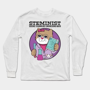 STEMinist Women in Science Long Sleeve T-Shirt